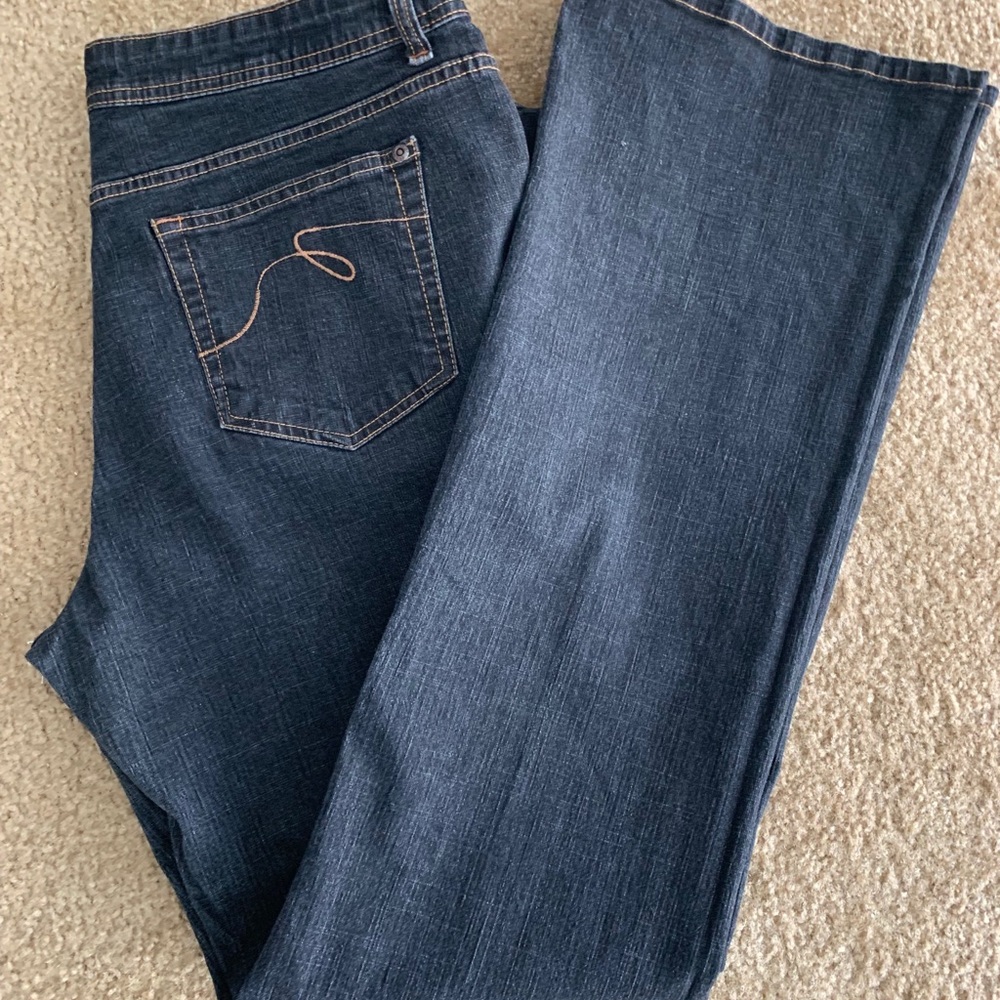 Black Bootcut jeans